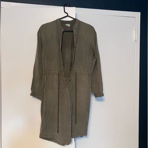 Button Down Tie Dress